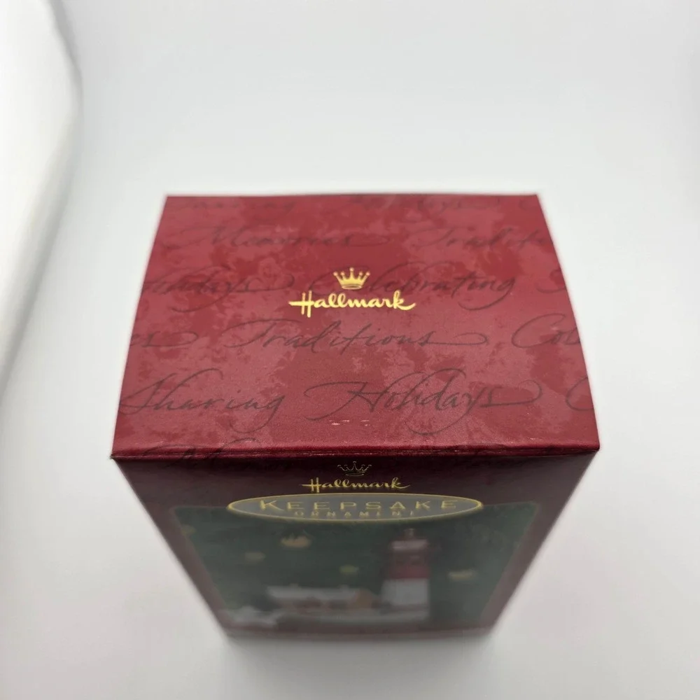 Hallmark Keepsake Lighthouse Greetings 2000 Magic Light Ornament‎ Tested